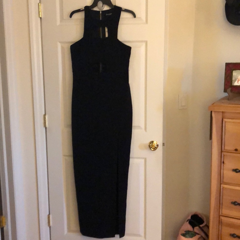Black long dress